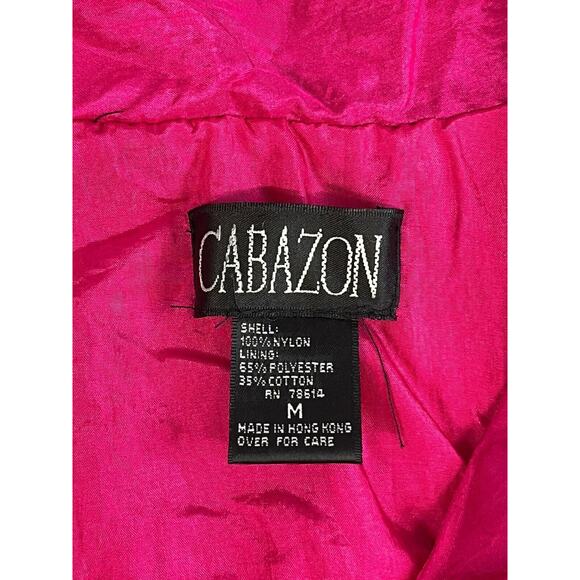 Vintage Cabazon Windbreaker Jacket Track Suit Jogging 2 Piece MEDIUM 80’s Style - Picture 5 of 11